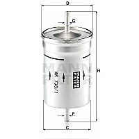 Kraftstofffilter - WK 730/1 MANN-FILTER Kraftstofffilter - WK 730/1 MANN-FILTER