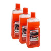 3x SONAX 03145410 AutoShampoo Konzentrat pH-neutral 2L 3x SONAX 03145410 AutoShampoo Konzentrat pH-neutral 2L